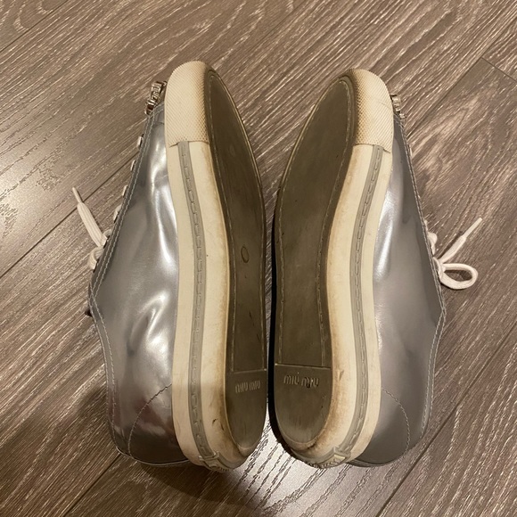 Miu Miu Rhinestone Sneakers - Picture 13 of 14